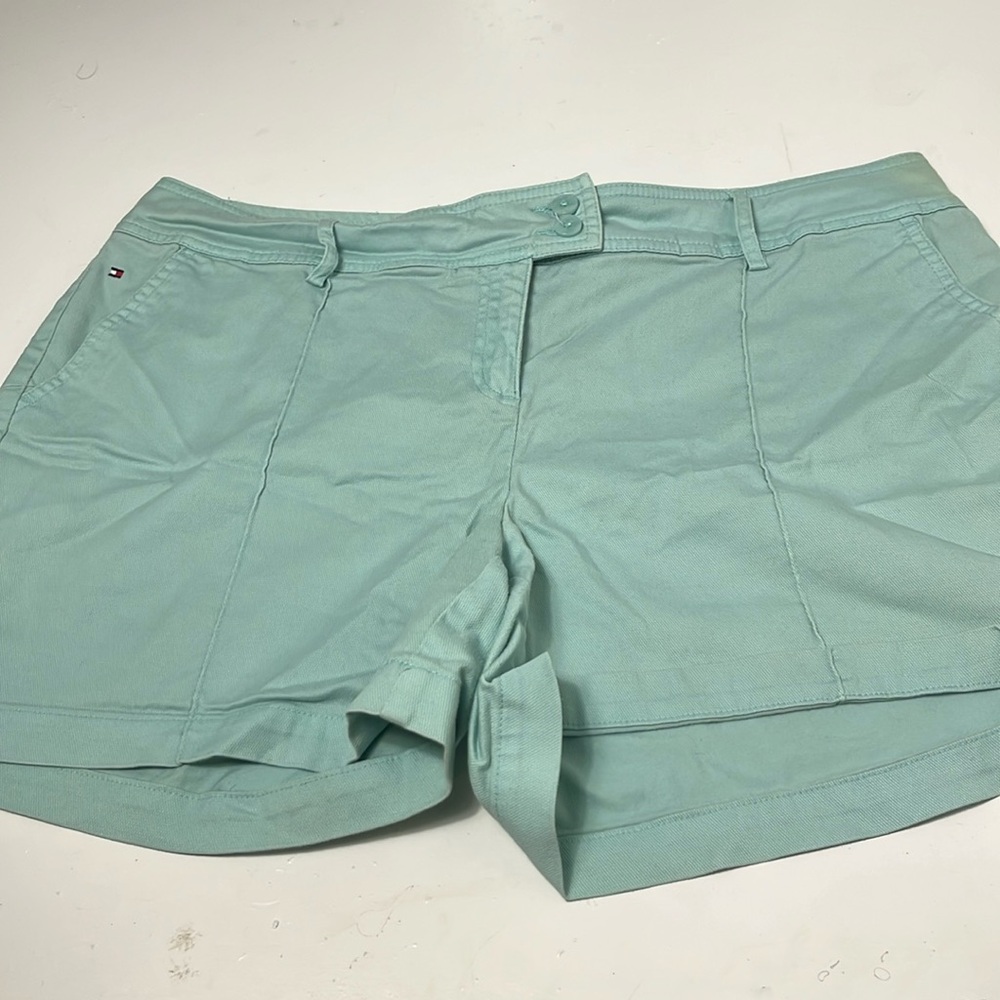 Tommy Hilfiger Mint Green Women's Shorts, golf shorts, size 16
